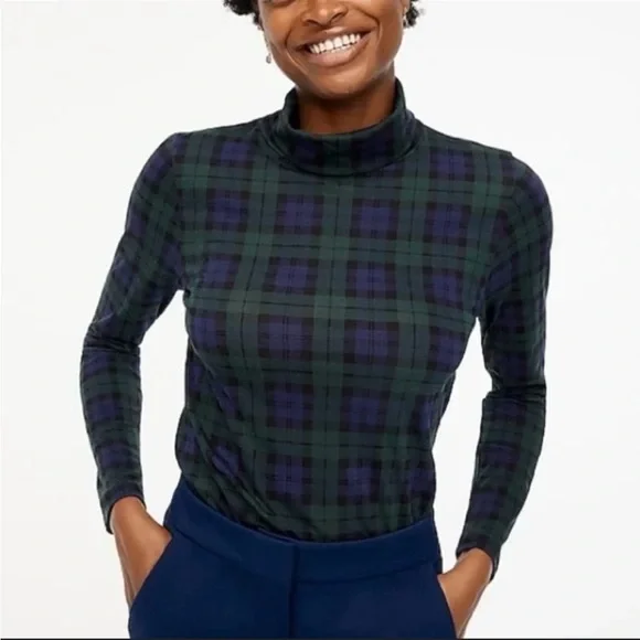 Appleseeds flannel print long sleeve top - Picture 2 of 10